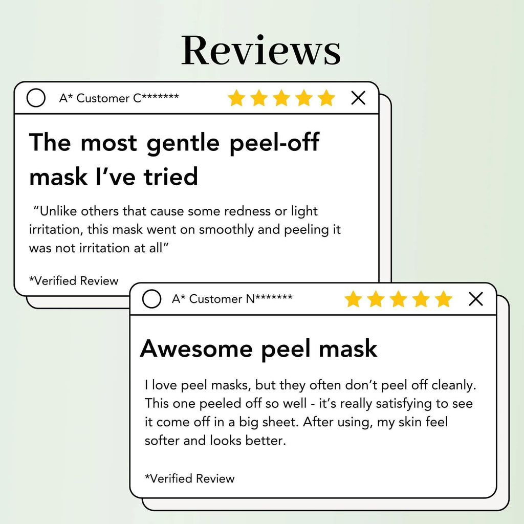 Tea Tree Wrapping Mask for Acne-Prone Skin with 6 Tropical Fruit Extracts - 2.4 Oz Calming Peel-Off Mask for Soothing Facial Care - Korean Skincare