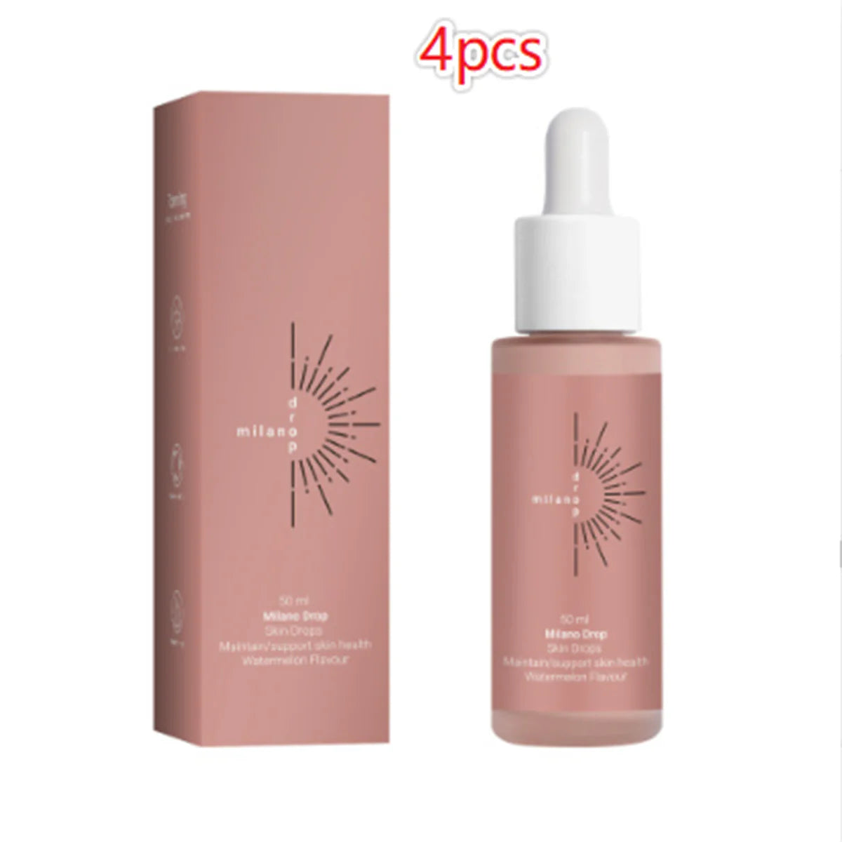 Professional Tanning Face and Body Serum - Fine Line Repair and Dark Bronzer Self-Tanning Drops