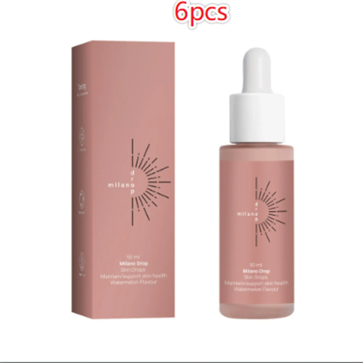 Professional Tanning Face and Body Serum - Fine Line Repair and Dark Bronzer Self-Tanning Drops