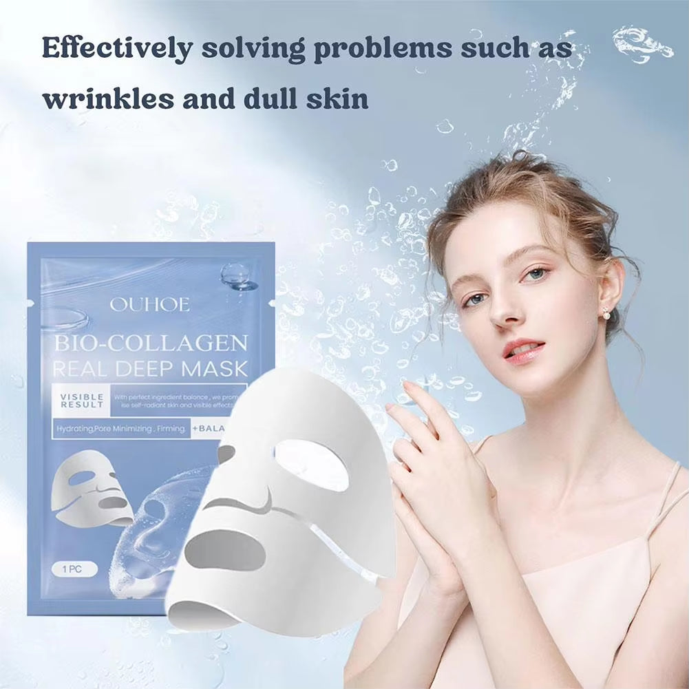 Moisturizing Bio-Collagen Deep Rejuvenating Peel-Off Mask for Brightening Skin