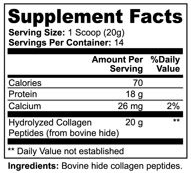 Image of Grass-Fed Hydrolyzed Collagen Peptides