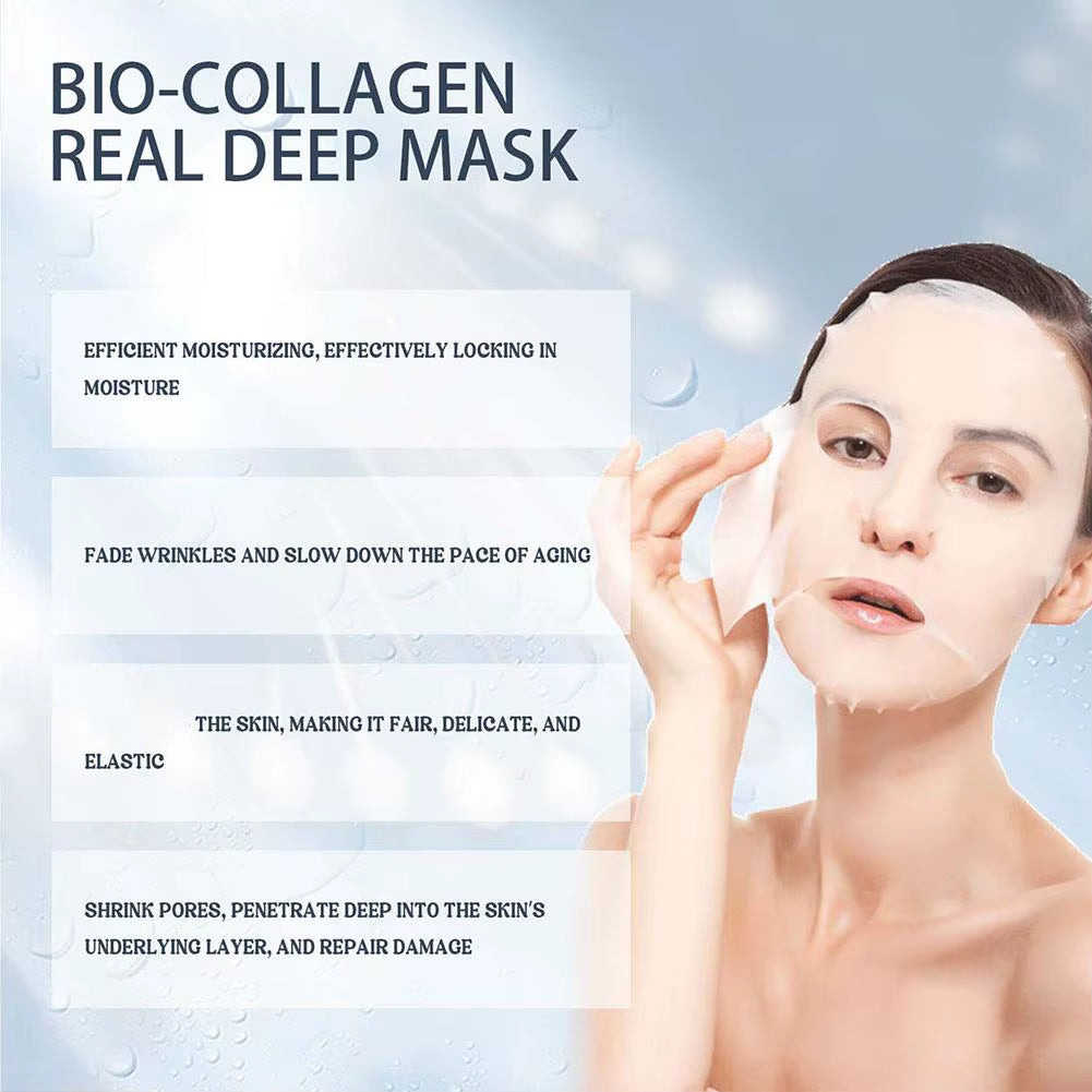 Moisturizing Bio-Collagen Deep Rejuvenating Peel-Off Mask for Brightening Skin