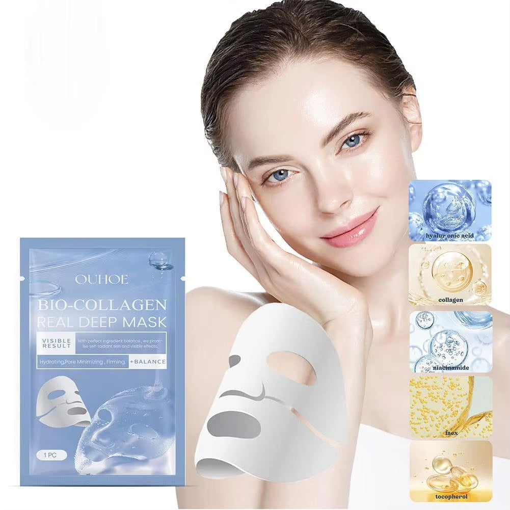 Moisturizing Bio-Collagen Deep Rejuvenating Peel-Off Mask for Brightening Skin